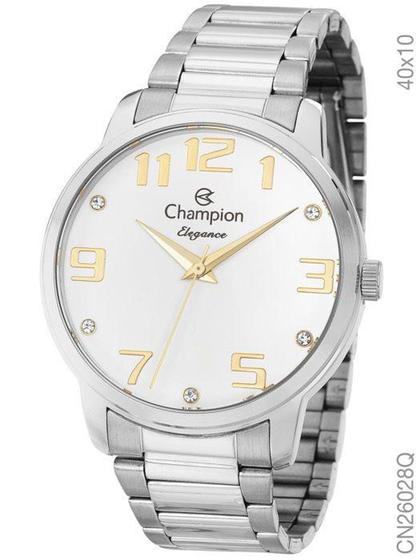 Imagem de Relógio Champion Feminino Elegance CN26028Q Prata