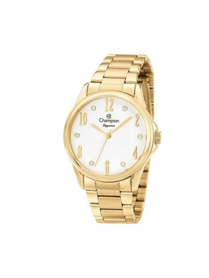 Imagem de Relógio Champion Feminino Elegance Dourado WR 50 Mt Cn26242h