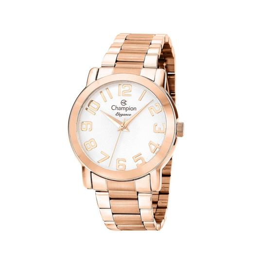 Imagem de Relógio Champion Feminino Elegance - Rosé com Fundo Claro