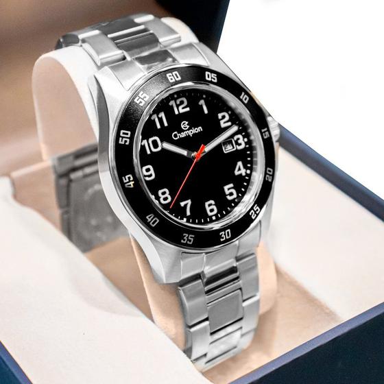 Champion Relogio Masculino Prata Netshoes Relógio Champion
