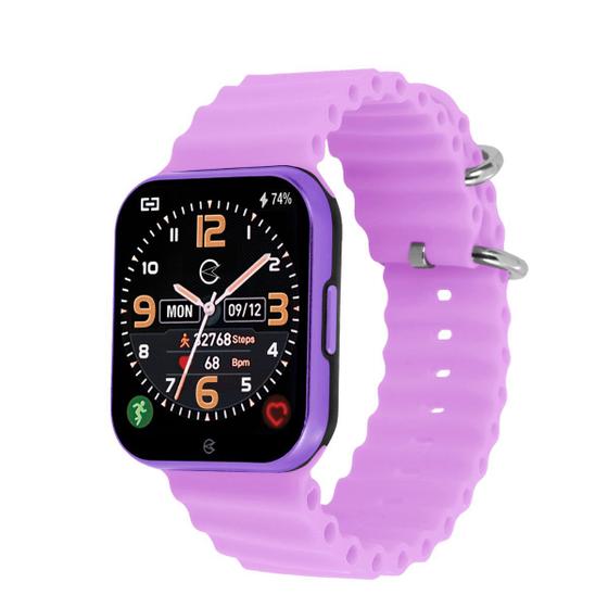 Imagem de Relogio Champion Smart Watch Inteligente 033 Lançamento Prova DAgua CH50033N + Pulseira Extra e Garantia de um ano
