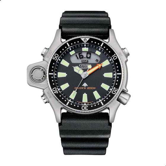 Imagem de Relógio Citizen Masculino Preto Anadigi Aqualand ProMaster TZ10137T