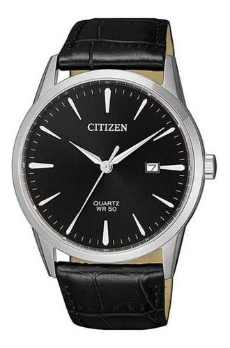 Imagem de Relógio Citizen Masculino Social Slim Prata Preto TZ20948D