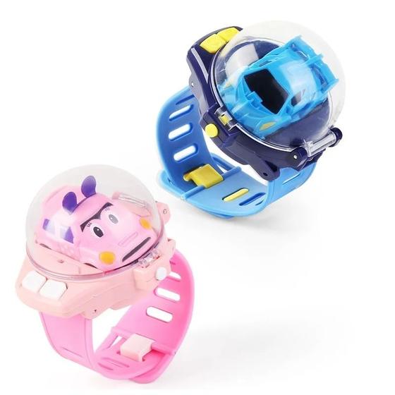 Imagem de Relógio  com Mini Carro CR Carregamento USB, Portátil e Divertido! Presente Ideal para Crianças.
