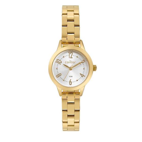 Imagem de Relógio Condor Feminino Co2035mzn/4k Social Dourado 25mm