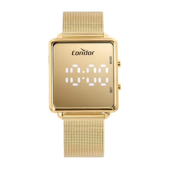 Imagem de Relógio Condor Feminino Digital Dourado COMD1202AF/4D