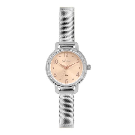 Relógio Condor Feminino Mini Prata - COPC21JEC/4T Menor preço em Relógio Condor Feminino Mini Prata - COPC21JEC/4T