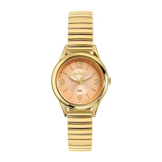 Imagem de Relógio Condor Feminino Mola Dourado 27mm