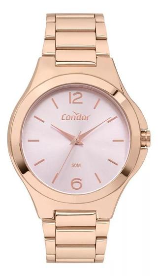 Imagem de Relógio Condor Feminino Rosê Mostrador Rosa Copc21Jem/4G