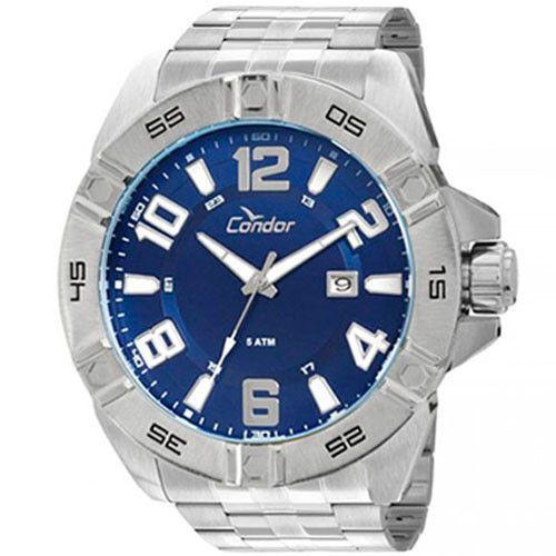 Relógio Condor Masculino Analógico Azul/prata Co2315ab/3a Menor preço em Relógio Condor Masculino Analógico Azul/prata Co2315ab/3a