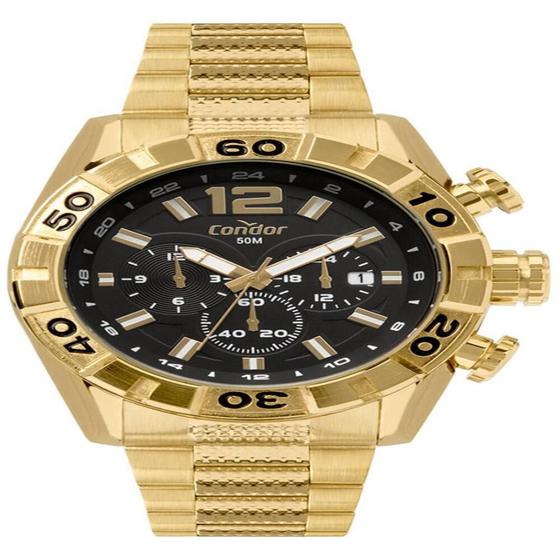 Imagem de Relógio Condor Masculino Civic Dourado Covd33Avt/4P