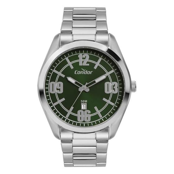 Imagem de Relógio Condor Masculino Prateado 46mm Analógico 5 ATM