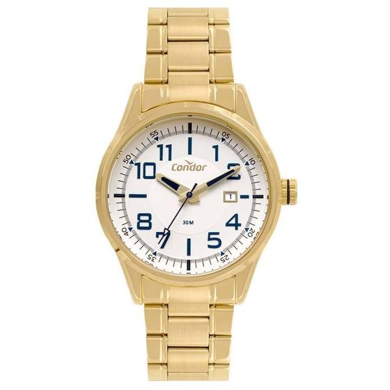 Imagem de Relógio Condor Masculino Ref: Copc32Bl/4K Casual Dourado