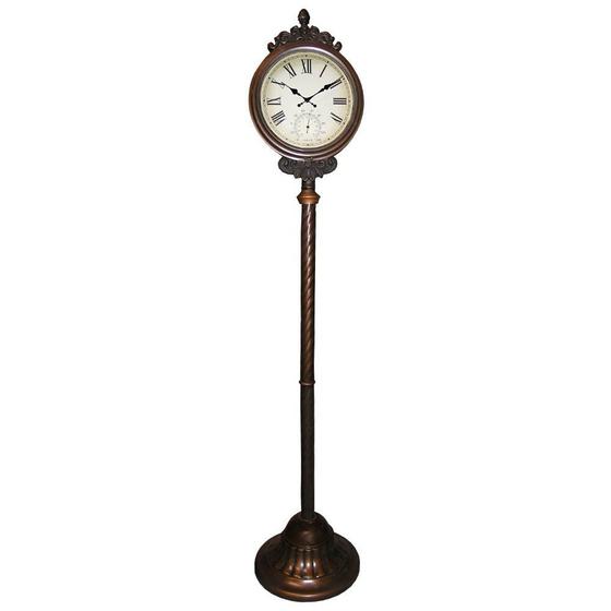 Relógio de Estação de Trem Pedestal