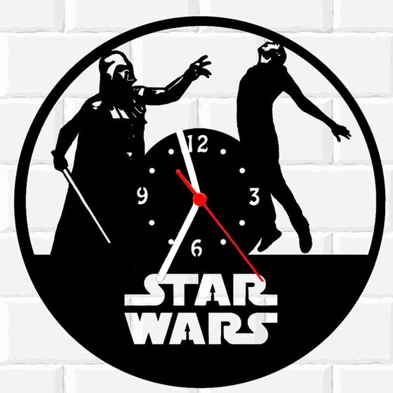 Imagem de Relógio De Madeira MDF Star Wars Darth Vader 6