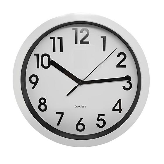 Imagem de Relógio de Parede Decorativo Silencioso 20cm Redondo