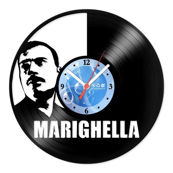 Imagem de Relógio De Parede Disco Vinil Celebridades - Marighella - VCE-017