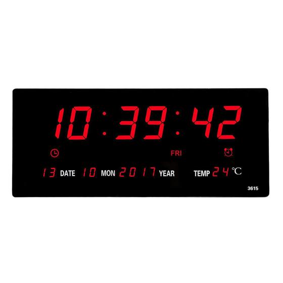 Relógio De Parede Led Digital Grande Calendário Academia é ruim? Relógio De Parede Led Digital Grande Calendário Academia é boa?
