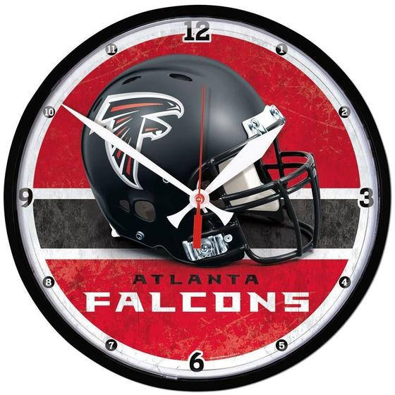 Imagem de Relógio De Parede Nfl Atlanta Falcons 32Cm