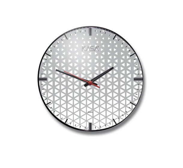 Imagem de Relógio De Parede Redondo Silencioso Moderno Decorativo 30Cm