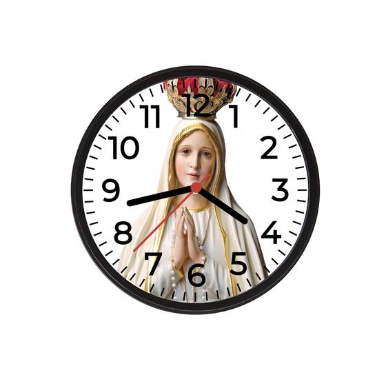 Imagem de Relógio de Parede Religioso Nossa Senhora - R21n