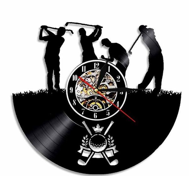 Imagem de Relógio de parede Wokex Golf Vinyl Record 30cm com LED