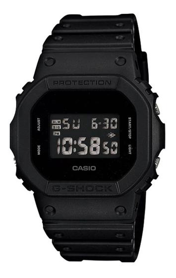 Imagem de Relógio de Pulso Casio G-Shock Masculino Digital Preto Fosco Quadrado Esportivo 200 Metros Resistente á Choques DW-5600BB-1DR