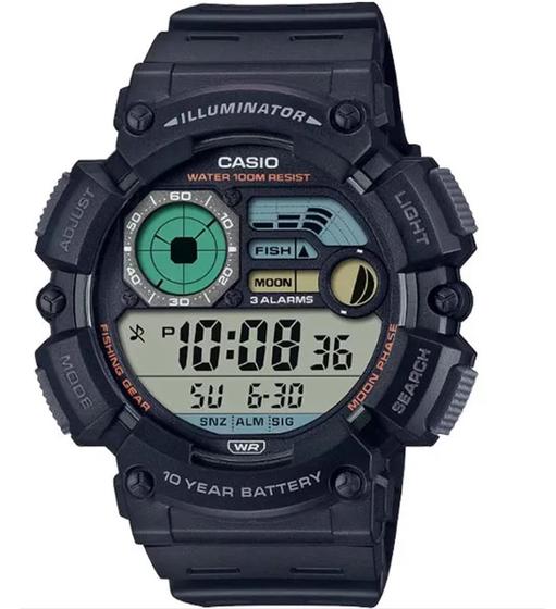 Relógio de pulso casio masculino ws-1500h-1avdf Menor preço em Relógio de pulso casio masculino ws-1500h-1avdf