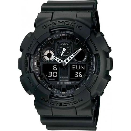 Imagem de Relógio de Pulso Masculino Casio GShock AnadigiProva DAgua 200 metros GA1001A1DR