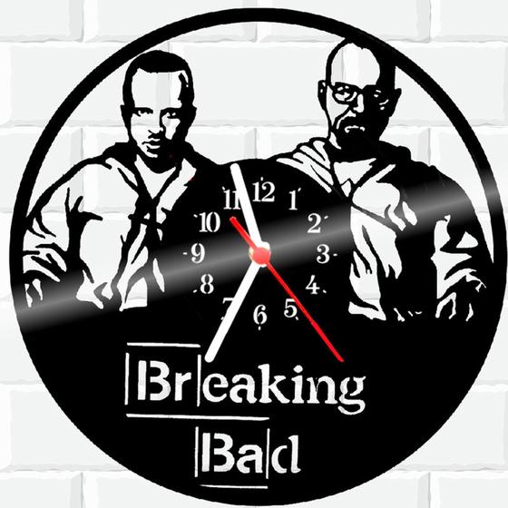 Imagem de Relógio De Vinil Disco Lp Parede Breaking-Bad Serie 2