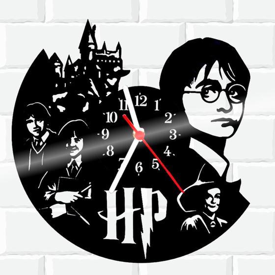 Imagem de Relógio De Vinil Disco Lp Parede Harry-Potter HP 5