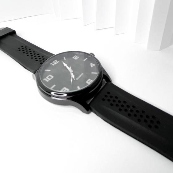 Imagem de Relógio designer losango masculino pulseira silicone