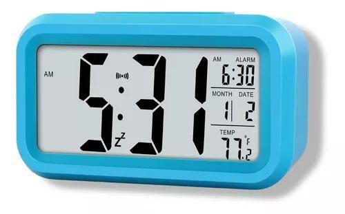 Relógio Despertador Digital De Mesa LCD Luminoso Sem Fio Menor preço em Relógio Despertador Digital De Mesa LCD Luminoso Sem Fio