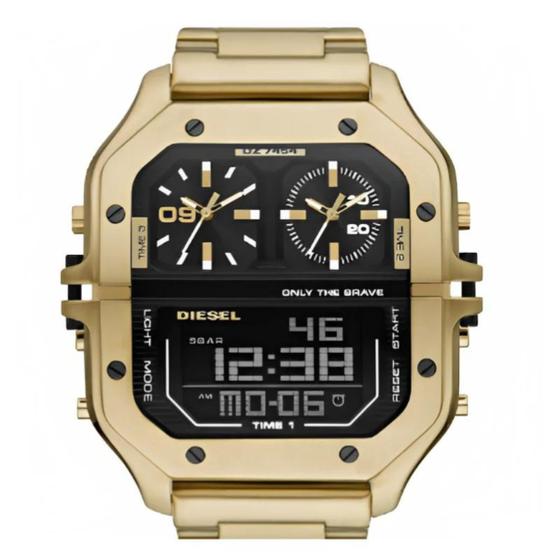 Imagem de Relógio Diesel Masculino Clasher Dourado - DZ7454B1 G1KX