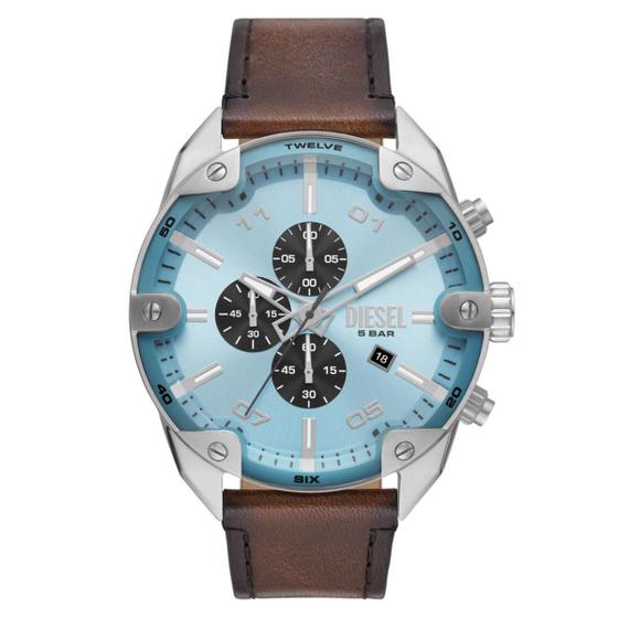 Imagem de Relógio Diesel Spiked Cronógrafo Dz4606 Original Nf Danfe
