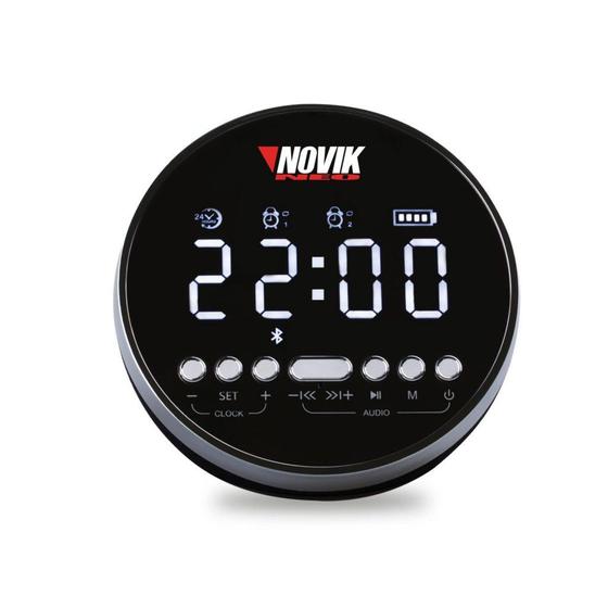 Imagem de Relógio Digital Com alarme e Bluetooth Novik Neo Aion