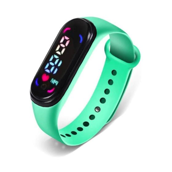 Imagem de Relógio Digital Esporte Bracelete Led Adulto Infantil Barato