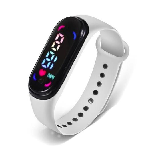 Imagem de Relógio Digital Esporte Bracelete Led Adulto Infantil Barato