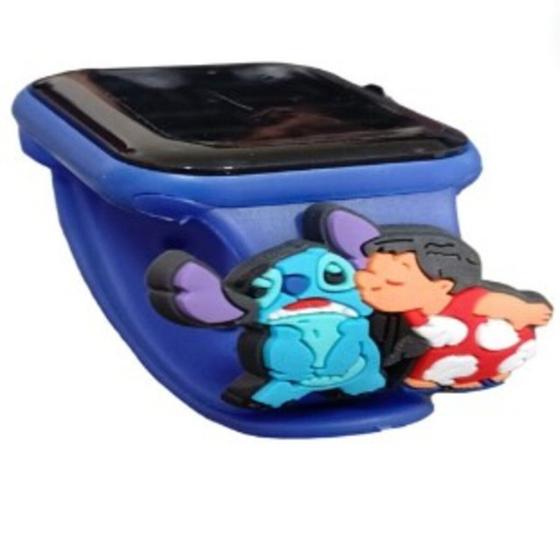 Imagem de Relógio digital Infantil Lilo & Stitch Resistente à Água-Az