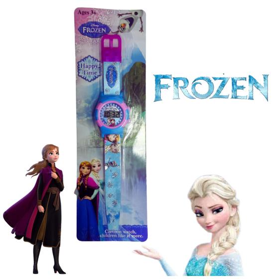 Relógio Digital Infantil Princesa Menina Frozen Anna Menor preço em Relógio Digital Infantil Princesa Menina Frozen Anna