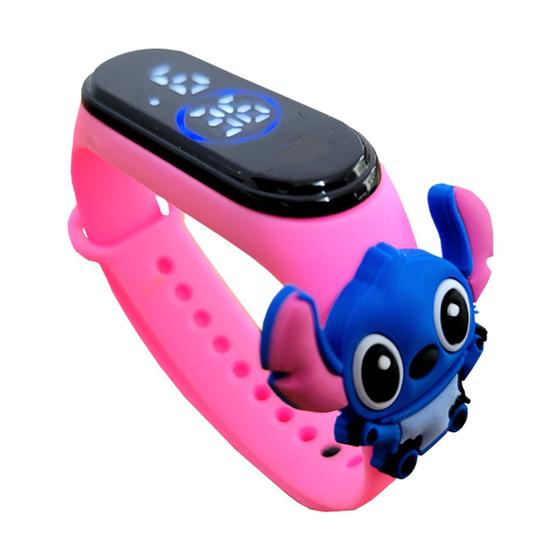 Imagem de Relógio digital Infantil touch Stitch Resistente à Água-rs