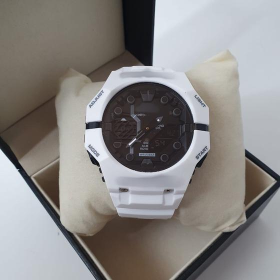 Imagem de Relógio Digital Masculino Multifuncional Com LED Esportivo Pulseira De Borracha