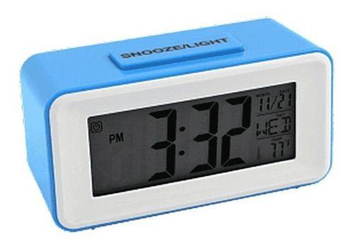 Relógio Digital Mesa Led Despertador Luz Noturna Pilha Menor preço em Relógio Digital Mesa Led Despertador Luz Noturna Pilha