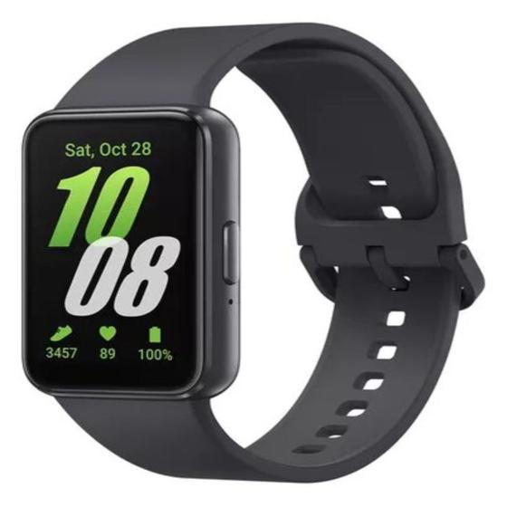 Relógio Digital Samsung Galaxy Fit 3 SM-R390 40MM Grafite Menor preço em Relógio Digital Samsung Galaxy Fit 3 SM-R390 40MM Grafite