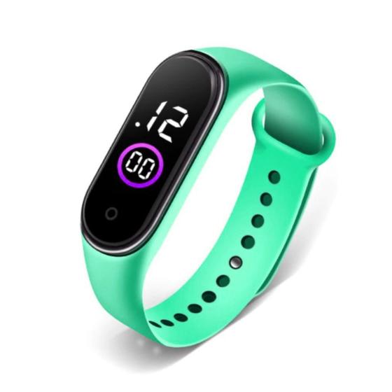 Relógio Digital Sport Led Masculino Feminino Adulto Infantil Verde Menor preço em Relógio Digital Sport Led Masculino Feminino Adulto Infantil Verde