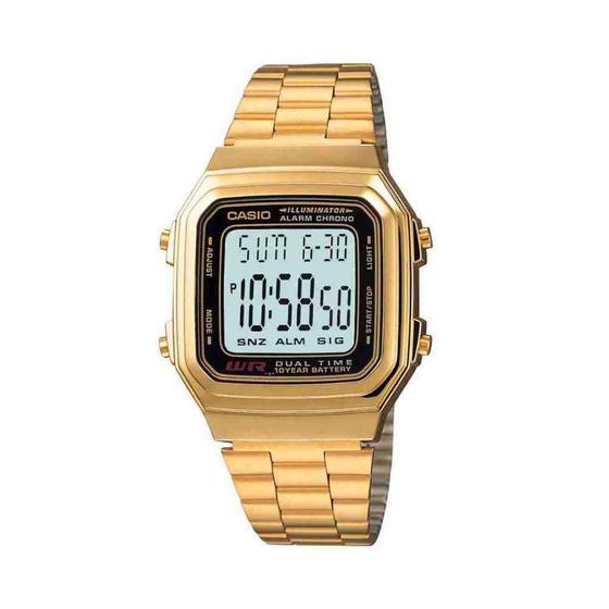 Imagem de Relógio Dourado Casio Vintage A178WGA-1A
