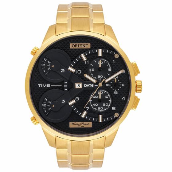 Imagem de Relógio Dourado Orient Masculino MGSST003 P2KX
