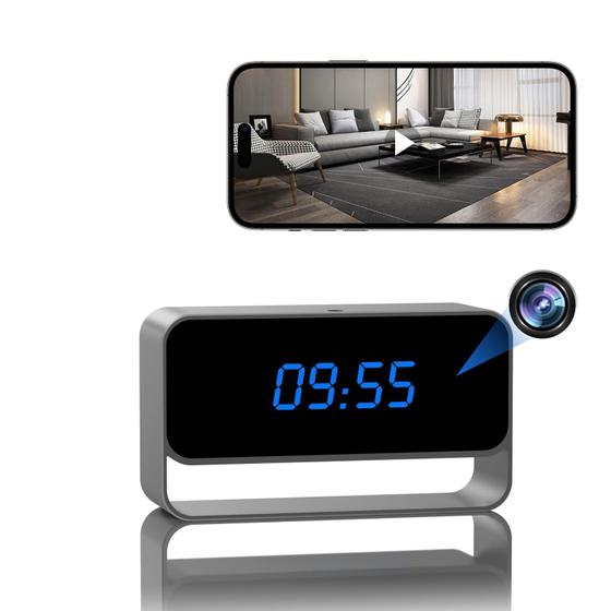 Imagem de Relógio Espião com Câmera Escondida LIBREFLY - Full HD 1080P, WiFi e Visão Noturna