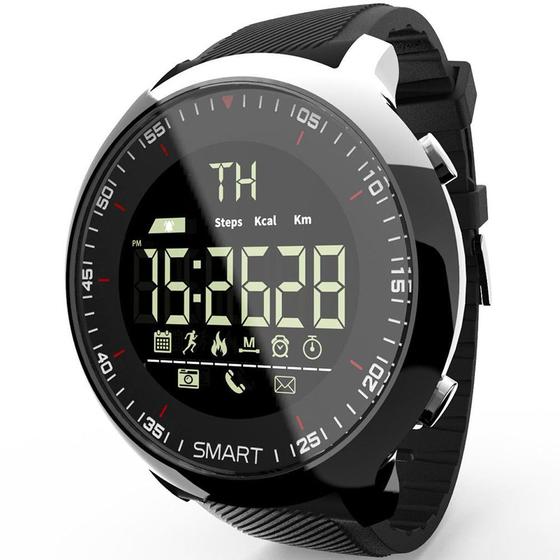 Imagem de Relógio esportivo inteligente EX18 à prova d'água com pedômetro para homens