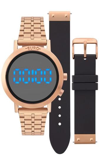 Imagem de Relogio Euro Feminino Fashion Fit Eubj3407ac/t4p Rose Gold